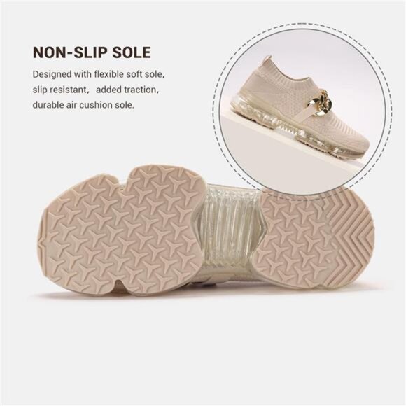 Women Air Cushion Fashion Sneakers Breathable Casual Comfortable - Picture 4 of 7